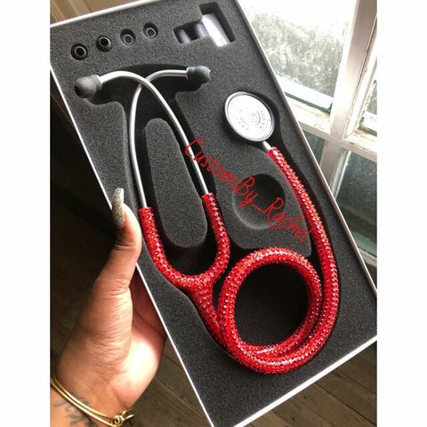 Red Bling Stethoscope