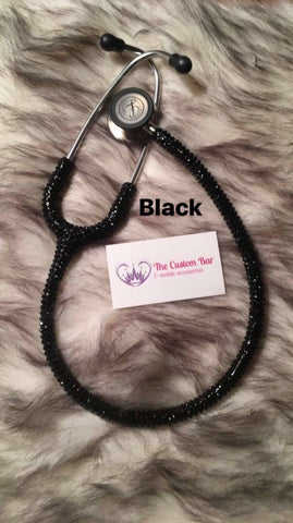 Black Bling Stethoscope