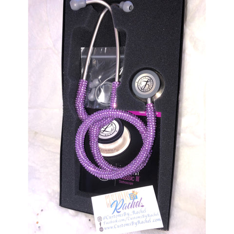 Purple Bling Stethoscope