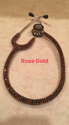 Rose Gold Bling Stethoscope