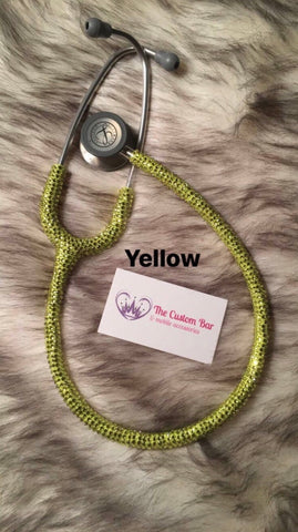 Yellow Bling Stethoscope