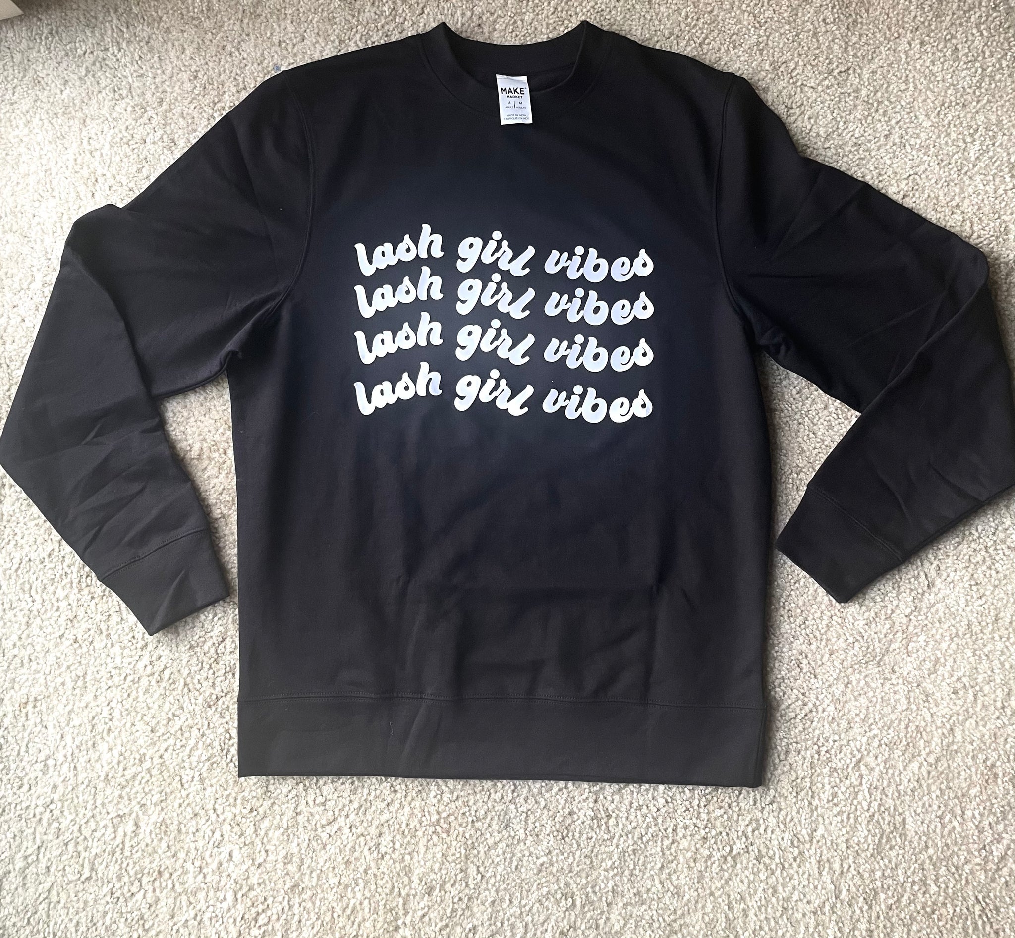 Lash Girl Vibes Crewneck