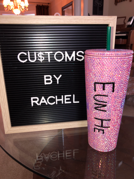 Bling Starbucks Cup